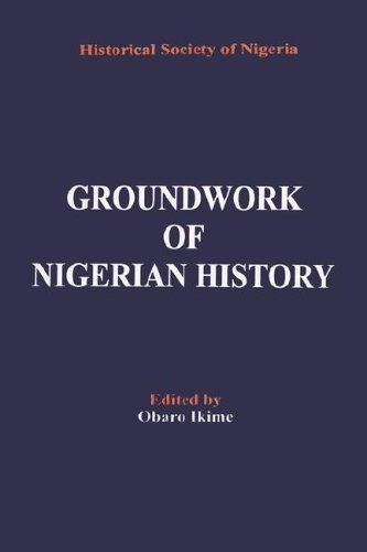 Groundwork of Nigerian History