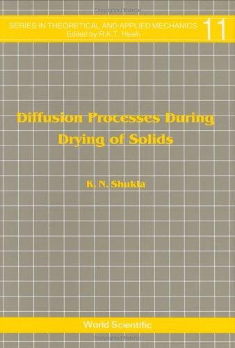 Diffusion processes during drying of solids