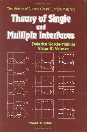 Theo ry of single and multiple interfaces by Federico Garcia-Moliner cover