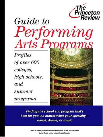 Guide to performing arts programs