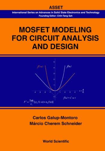 MOSFET modeling for circuit analysis and design by  cover