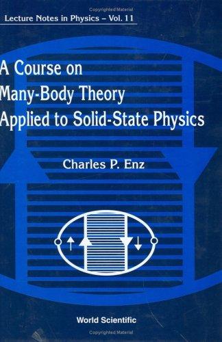 A course on many-body theory applied to solid-state physics