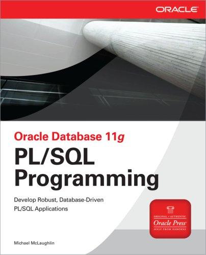 Oracle Database 11g PL/SQL Programming