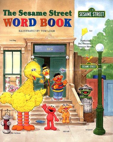 The Sesame Street word book by Tom Leigh cover