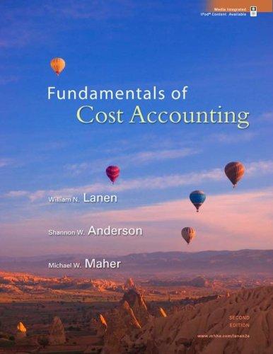 Fundamentals of cost accounting