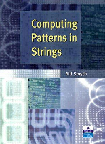 Computing Patterns in Strings (ACM Press Books)