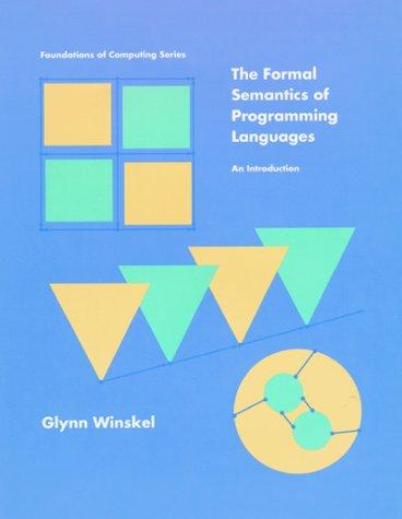 The formal semantics of programming languages