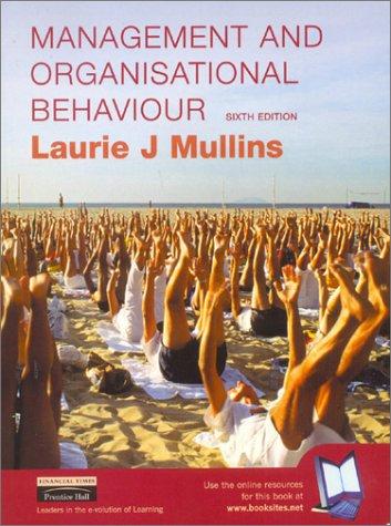 Management and organisational behaviour