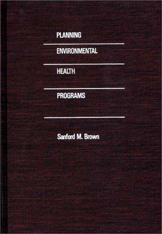 Planning environmental health programs