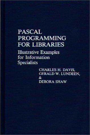Pascal programming for libraries