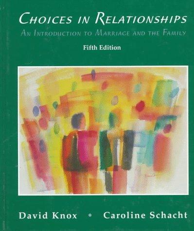 Choices in relationships