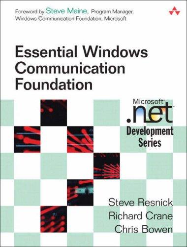 Essential Windows Communication Foundation