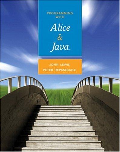 Programming with Alice & Java