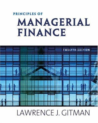 Principles of Managerial Finance, Brief