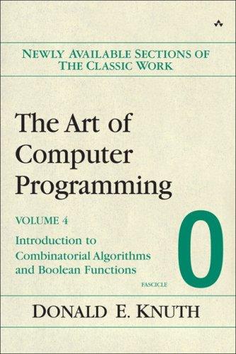 The Art of Computer Programming, Volume 4, Fascicle 0