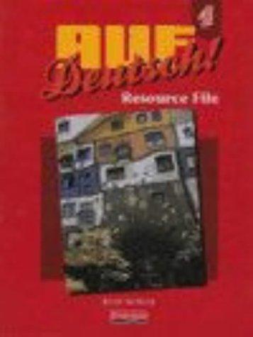 Auf Deutsch! 4 rot by Rosi McNab, Alan O'Brien cover