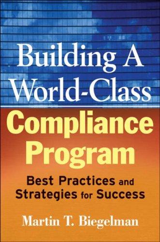 Building a World-Class Compliance Program