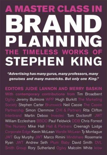 A master class in brand planning by Stephen King cover