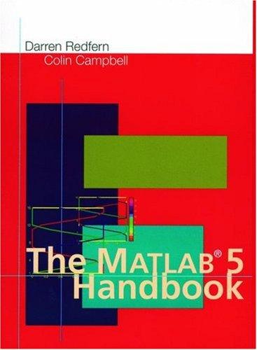 The MATLAB 5 handbook