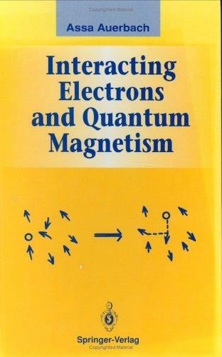 Interacting electrons and quantum magnetism