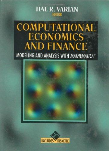 Computational Economics and Finance