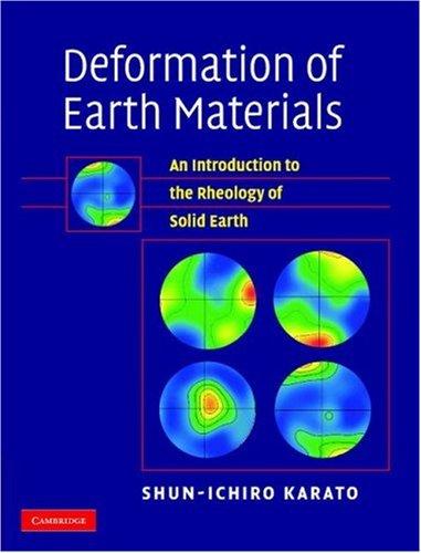 Deformation of Earth Materials