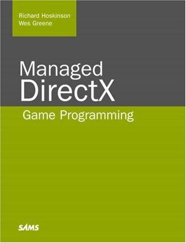 Managed DirectX Game Programming by Tom Miller cover