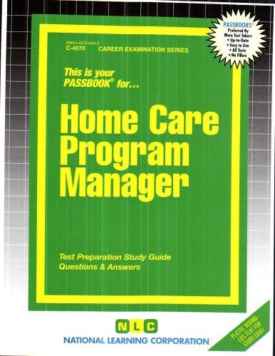 Home Care Program Manager