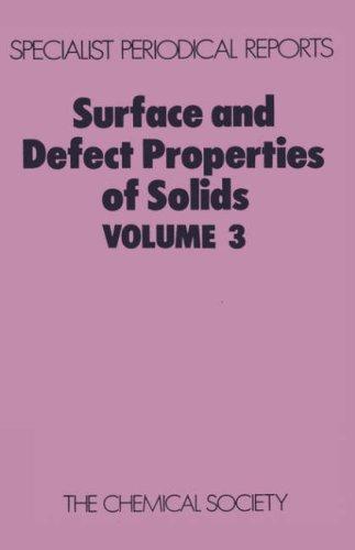 Surface and Defect Properties of Solids