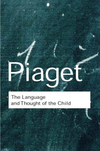Langage et la pensée chez l'enfant