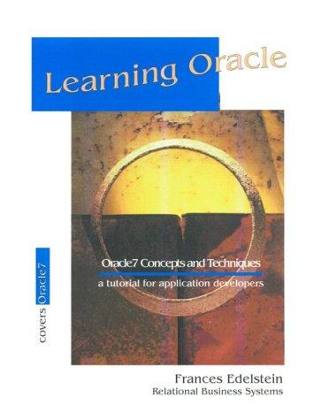 Learning Oracle Programming