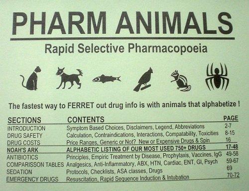 Pharm Animals Pharmacopoeia by Brady Pregerson cover