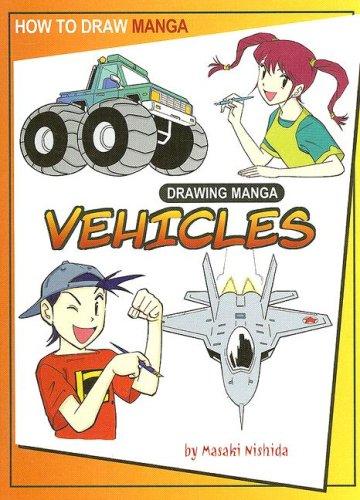 How to Draw Manga, Drawing Manga Vehicles by Masaki Nishida cover