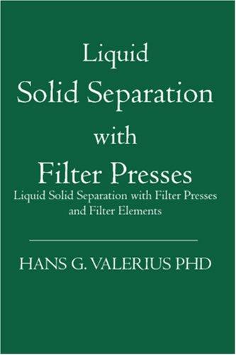 Liquid Solid Separation with Filter Presses