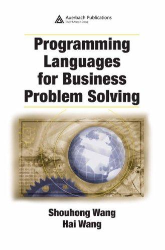 Programming languages for business problem solving