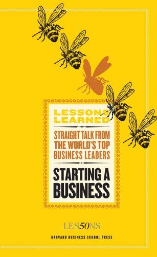 Starting a business by Harvard Business School Press cover