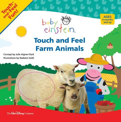 Touch and Feel Farm Animals by Julie Aigner-Clark cover