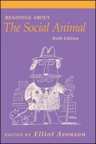 Readings about the social animal by Elliot Aronson cover