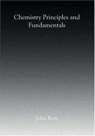 Chemistry Principles and Fundamentals