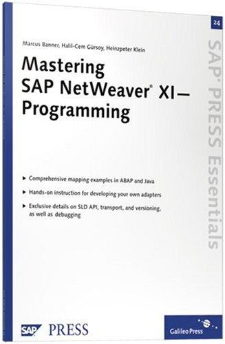 Mastering SAP NetWeaver XI--Programming