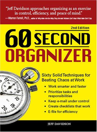 60 Second Organizer