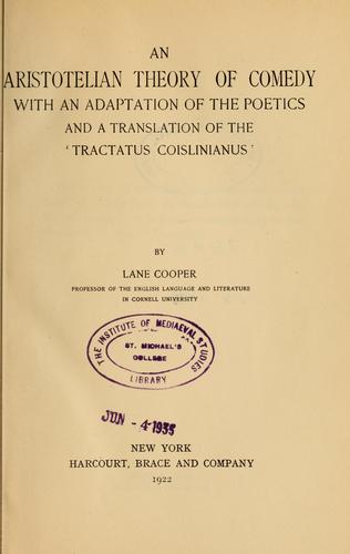 An Aristotelian theory of comedy