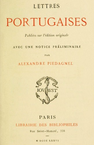 Lettres portugaises