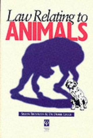 Law relating to animals by Brooman/Legge, Simon Brooman, Debbie Legge cover
