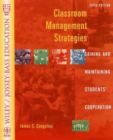 Classroom Management Strategies