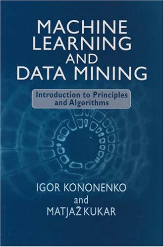 Machine learning and data mining