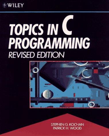Topics in C programming