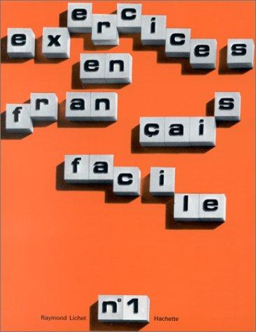 Exercices en Français facile, cahier 1 by Lichet cover