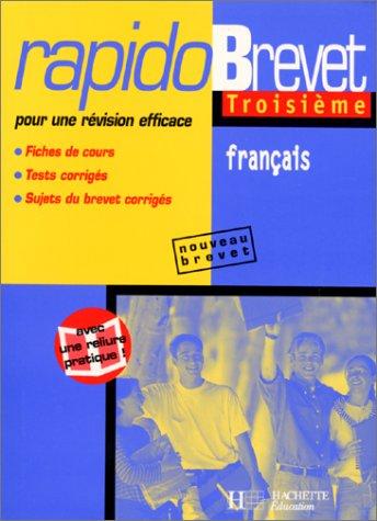 Rapido, Brevet français 3ème by Isabelle de Lisle cover