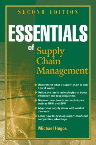 Essentials of Supply Chain Management, 2nd Edition (Essentials (John Wiley))
